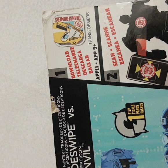 Transformers RID Decepticon Hunter Sideswipe vs Decepticon Anvil SEALED - Picture 10 of 15